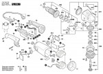 Bosch 0 601 854 503 Gws 24-230 Jh Angle Grinder 230 V / Eu Spare Parts